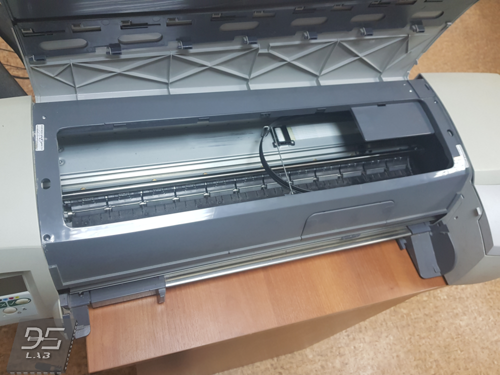 Hp designjet 110 plus не включается