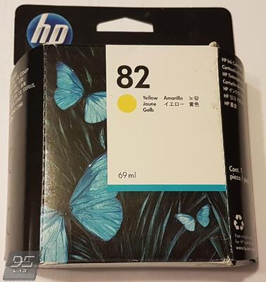 C4913A Картридж желтый HP №82 Yellow