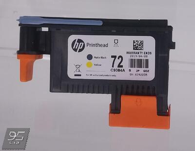 C9384A Печатающая головка матовый черный+желтый HP №72 MK+Y