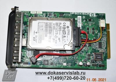 Q6711-60024 Formatter Плата форматера с диском HP DesignJet T610