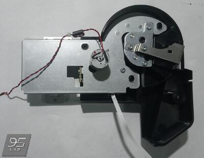 CQ890-67051 | CQ890-67037 Left Roll Support with Rewinder and Cover (Basic) Левая опора рулона T120 T125 T130 T520 T525 T530 