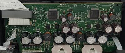 Q5669-60682 Carriage PCA Плата каретки HP DesignJet Z2100 | Z3100 | Z3100ps