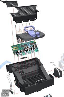 Q6718-67012 Carriage Assembly (24-inch) Каретка в сборе HP DesignJet Z3200