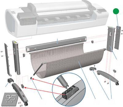 Q5669-60718 Leg Cover (CSR A) (Left & Right)