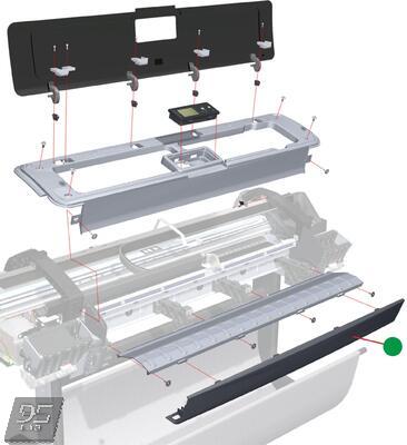 Q6687–60064 Front Cover Передняя крышка