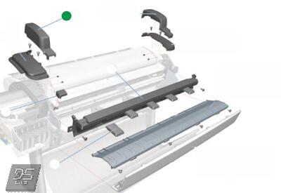 CN727–60059 Scanner Cover Left