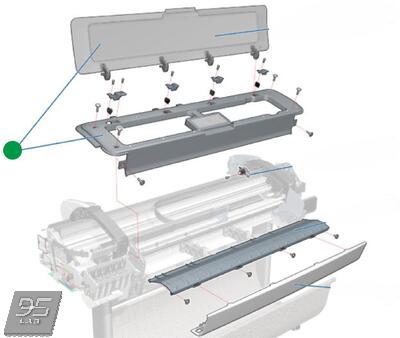 CR649–67002 Top Cover (44-inch) SV Верхняя крышка