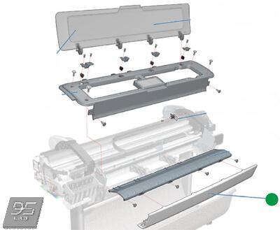 Q6687-60064 Front Cover (44-inch) Передняя крышка