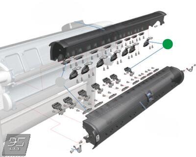 CH538-67037 Pinch Arm Assembly (44-inch) for Roll Cover (CSR A)