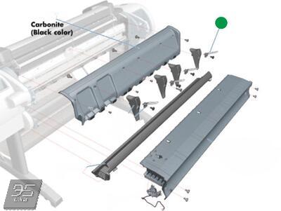 CN727–60094 Rear Deflector Mylar Assembly (CSR A)