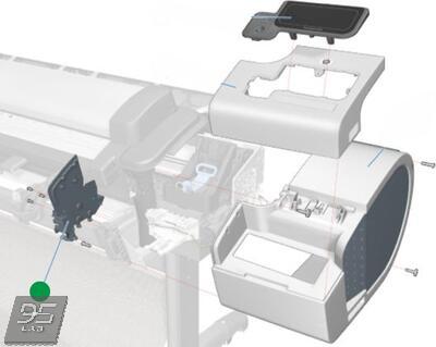 CN727–60053 Integrated Front Trim Carbonite (Left and Right)
