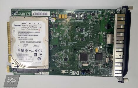 CN727-67029 T2300 Formatter with HDD SV Плата форматирования (с жестким диском HDD) HP DesignJet T2300