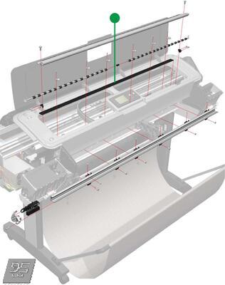 Q5669-60701 Full Bleed Foam Kit (24-inch) Комплект абсорбера (направляющие трубопровода)