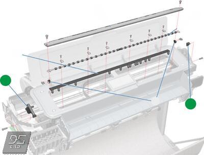 CH538-67064 Bumper Cutter Actuator (Left and Right) Привод резака левой и правой стороны