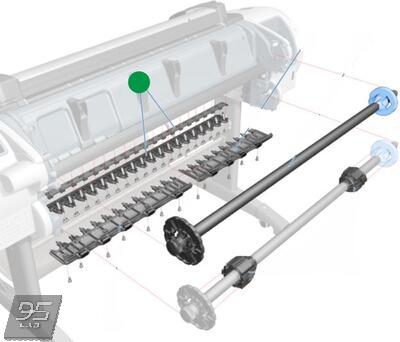 Q6687-60085 Pinchwheel Assembly