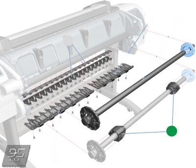 Q6675-60093 Core Adaptors (3-inch) (2) Адаптер шпинделя