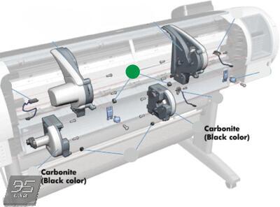 CH538-67051 Upper Roll Support Bumpers, Left and Right (CSR A)