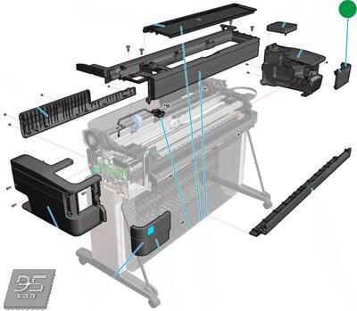 F9A30-67010 Assembly PH Door SV kit HP DesignJet T730 | T830