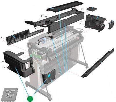 F9A29-67005 Left cover SFP SV kit HP DesignJet T730