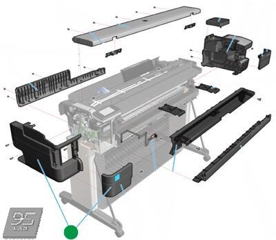 F9A30-67012 Left cover SFP SV kit HP DesignJet T830 MFP