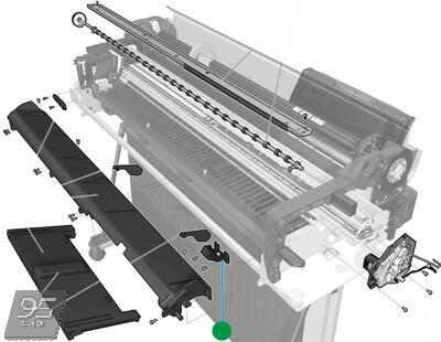 CQ893-67018 Output Tray Sensor SV HP DesignJet T120 | T520 | T730 | T830