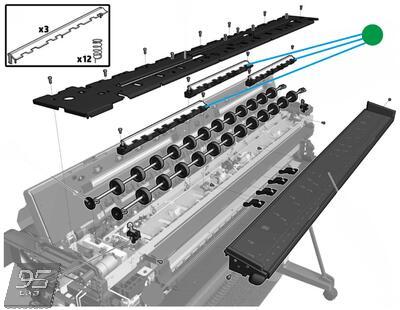 F9A30-67026 Calibration slider SV kit HP DesignJet T830 MFP