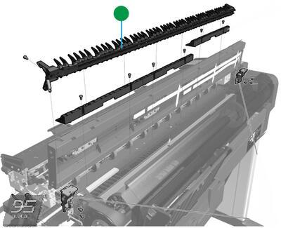 F9A30-67040 Diverter SV HP DesignJet T830 MFP