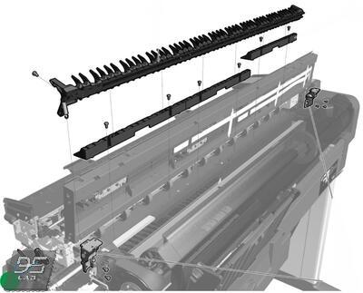F9A30-67028 Calibration Surface Gear Train SV kit HP DesignJet T830 MFP