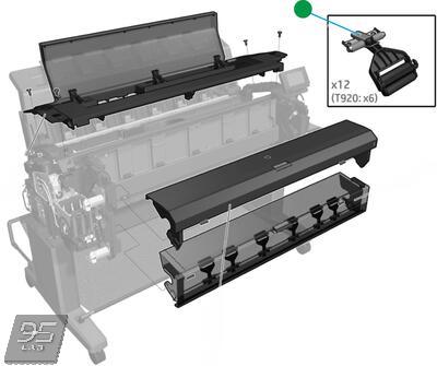 CR357-67067 ARS Arm Assy HP DesignJet T920 | T930 | T1500 | T1530 | T2500 | T2530 | T1600 | T2600