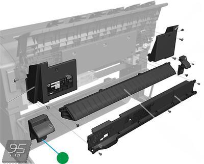 CR357-67062 Cover Sidewall FP side HP DesignJet T920 - T3500 | T1600 | T2600
