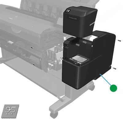 CR357-67059 Cover Main FP side HP DesignJet T920 | T930 | T1500 | T1530 | T2500 | T2530
