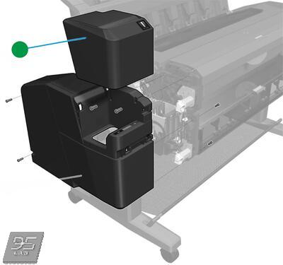 B9E24-67014 Ink Door SVS side HP DesignJet T3500