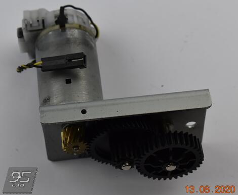 CR357-67043 Stacker OVD Transmission W/ Motor Мотор укладчика HP DesignJet T920 - T3500