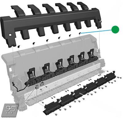 CR357-67078 Stack Pad HP DesignJet T920 - T3500