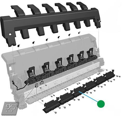CR357-67074 Stacker Pinches HP DesignJet T920 - T3500
