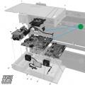 B9E24-67015 Formatter power w/ Riser and w/ HDD Плата форматирования с жестким диском HP DesignJet T3500