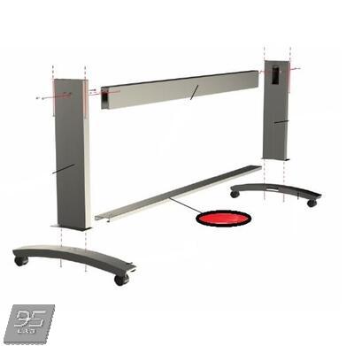 C6095-60166 Bottom X-Brace Assembly (60