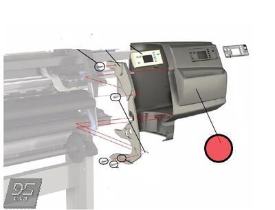 C6090-60038 Right Hand Cover Правая Крышка