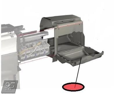 C6090-60040 Left Hand Back Door HP DesignJet 5000/5500