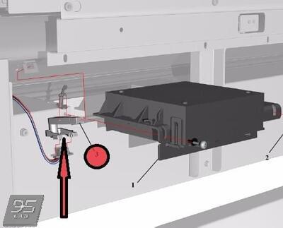 C6090-60103 | Q1251-60261 Media Sensor Датчик наличия бумаги HP DesignJet 5000/5500