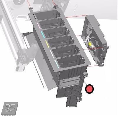 C6090-60085 Ink Supply Station (ISS) Станция подкачки чернил HP DesignJet 5000/5500