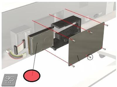 C6091-60255 Hard Disk Drive PS A.02.12 Жесткий диск HP DesignJet 5000
