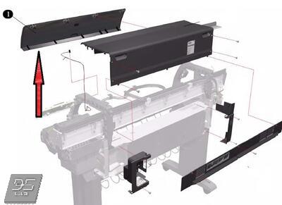 Q1273-60204 Window HP DesignJet 4500 | 4520