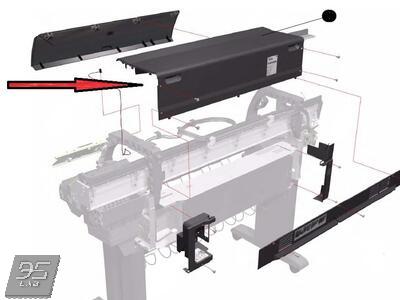 Q1273-60052 Top Cover HP DesignJet 4000