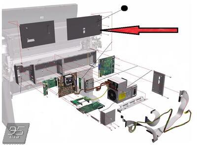 Q1273-60272 Electronics Module Metal Parts Kit HP DesignJet 4500 | 4520
