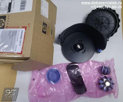 CQ105-67003 Hub Support and Adaptors Опора ступицы и Адаптеры HP DesignJet T7100 | T7200