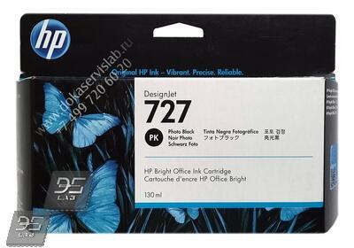 Струйный картридж HP 727 B3P23A фото-чёрный