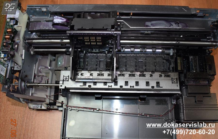 Техническое обслуживание принтера HP OfficeJet 8100