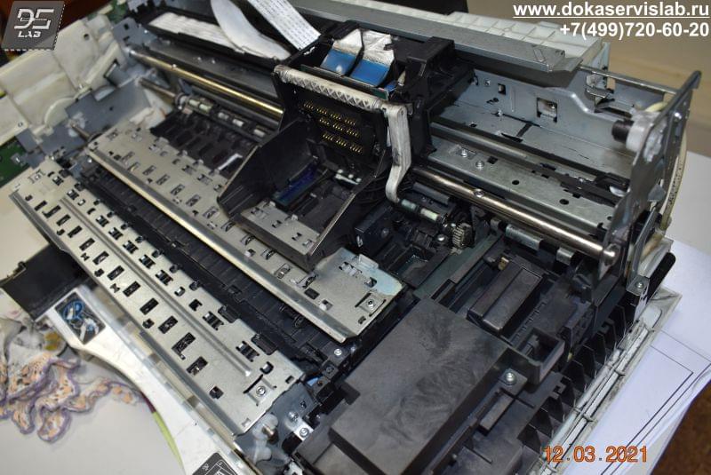 Техническое обслуживание принтера HP OfficeJet Pro 7740 - этапы работ