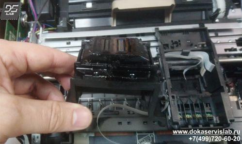 Восстановление и ремонт печатающей головки HP DeskJet Ink Advantage 5525